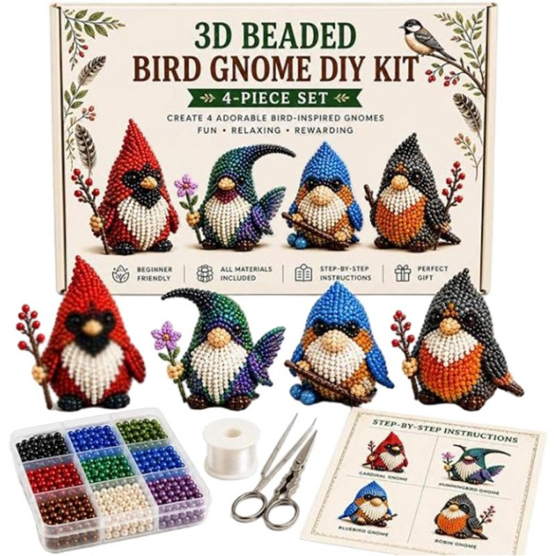 🎁 Navalonixcosh® 3D Beaded Animal DIY Craft Kit