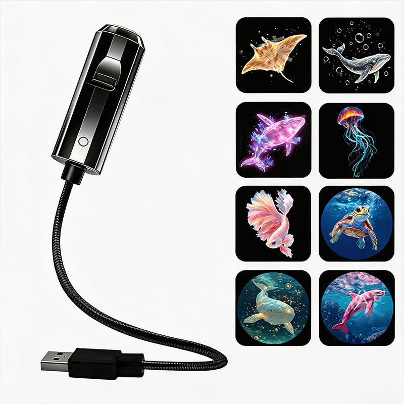 🎁 Navalonixcosh® Plug-and-Play HD Galaxy & Ocean Projector Night Light🥳50,000+ Happy Users