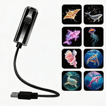 🎁 Navalonixcosh® Plug-and-Play HD Galaxy & Ocean Projector Night Light🥳50,000+ Happy Users