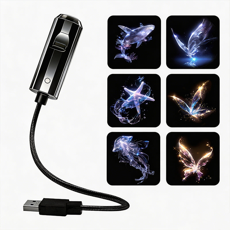 ✨ Plug-and-Play HD Galaxy & Ocean Projector Night Light🥳50,000+ Happy Users-Navalonixcosh®