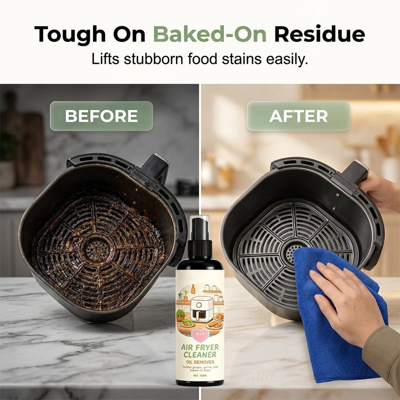 🔥 Sale 50% OFF!✨2-in-1 Air Fryer Cleaner and Degreaser Spray-Navalonixcosh®