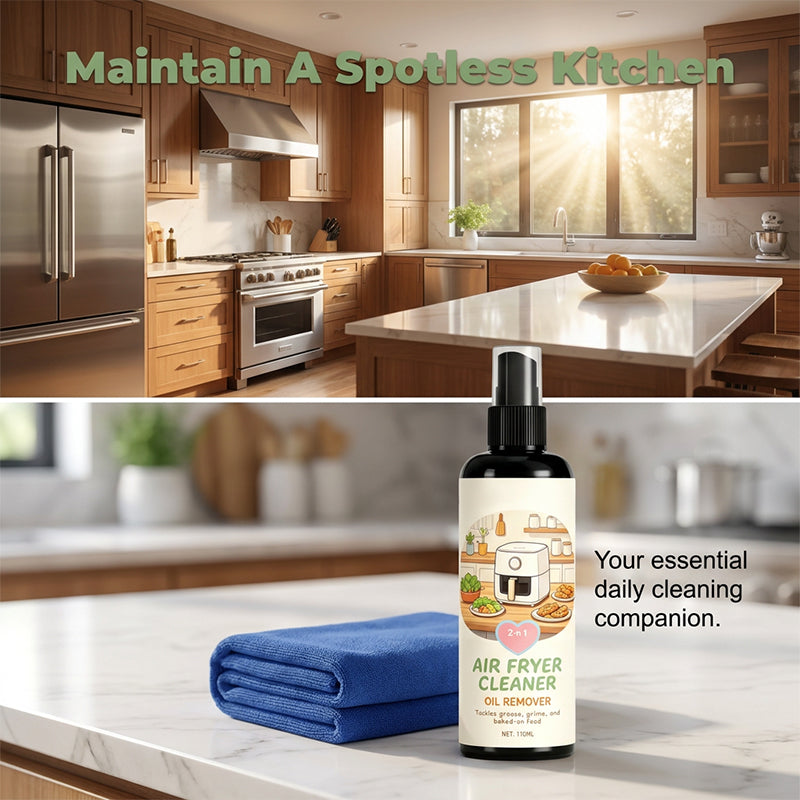 🔥 Sale 50% OFF!✨2-in-1 Air Fryer Cleaner and Degreaser Spray-Navalonixcosh®