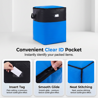 📦 50% OFF NOW! 🧳 Collapsible Storage and Moving Bag – Heavy-duty handles & zippered closure – Folds flat, perfect for moving, travel or closet organization – reusable & easy to clean 🏠-Navalonixcosh®