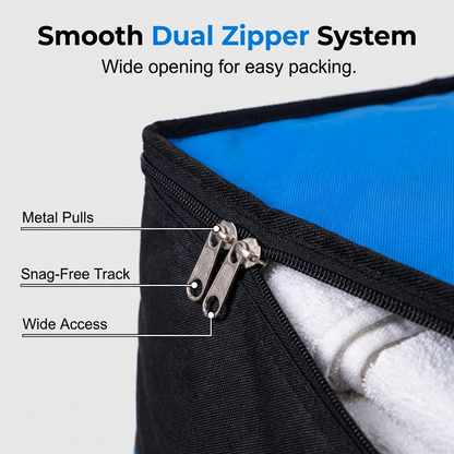 📦 50% OFF NOW! 🧳 Collapsible Storage and Moving Bag – Heavy-duty handles & zippered closure – Folds flat, perfect for moving, travel or closet organization – reusable & easy to clean 🏠-Navalonixcosh®