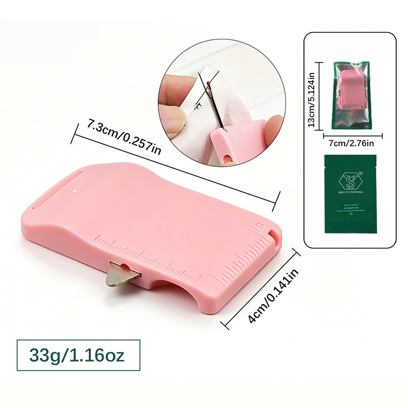 🧵 Sewing Seam Guide & Ripper – Multi-functional Tool, Easy Seam Allowance & Stitch Removal ✂️🪡-Navalonixcosh®