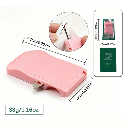 🧵 Sewing Seam Guide & Ripper – Multi-functional Tool, Easy Seam Allowance & Stitch Removal ✂️🪡-Navalonixcosh®