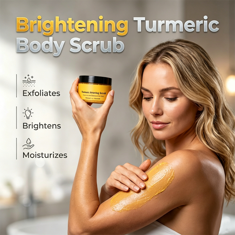 🔥BUY 2 GET 1 FREE🔥Turmeric Exfoliating Body Scrub-Navalonixcosh®