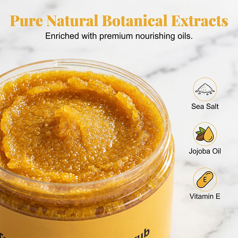 🔥BUY 2 GET 1 FREE🔥Turmeric Exfoliating Body Scrub-Navalonixcosh®