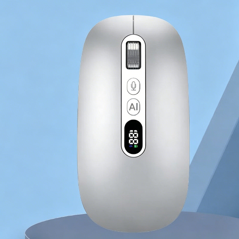 🖱️ LIMITED-TIME 50% OFF! 💥 AI Smart Voice Wireless Mouse – 1600 Words/Min, Translation Hub, Ergonomic ✨-Navalonixcosh®