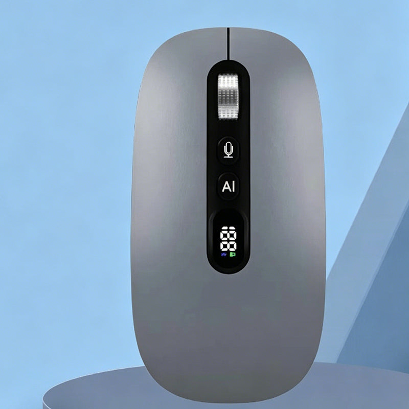 🖱️ LIMITED-TIME 50% OFF! 💥 AI Smart Voice Wireless Mouse – 1600 Words/Min, Translation Hub, Ergonomic ✨-Navalonixcosh®