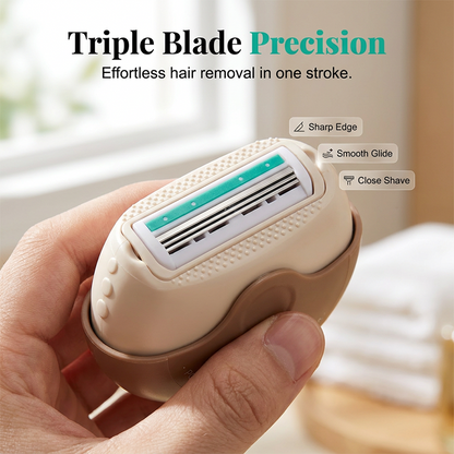 Portable 3-Layer Hair Shaver with Rotating Cover-Navalonixcosh®