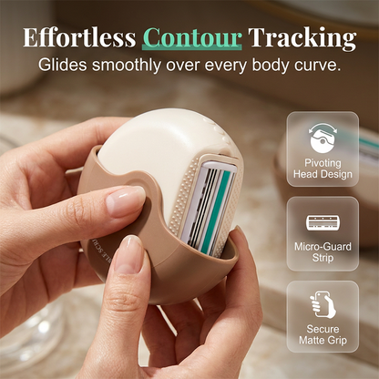 Portable 3-Layer Hair Shaver with Rotating Cover-Navalonixcosh®