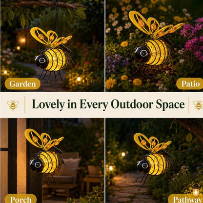 🐝Outdoor Hanging Solar Bee Light - Perfect Gift For Plant Lovers Moms Or Literally Anyone Who Smiles❤️-Navalonixcosh®