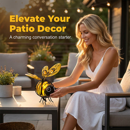 🐝Outdoor Hanging Solar Bee Light - Perfect Gift For Plant Lovers Moms Or Literally Anyone Who Smiles❤️-Navalonixcosh®