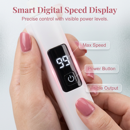 🥳2026 HOT SALE🥳💞50K+ SOLD!💅✨ 50% OFF! Professional Electric Nail Polisher – Smooths thick nails, 99-speed display. Multiple heads for shaping & buffing. Salon at home! 🌟💎-Navalonixcosh®