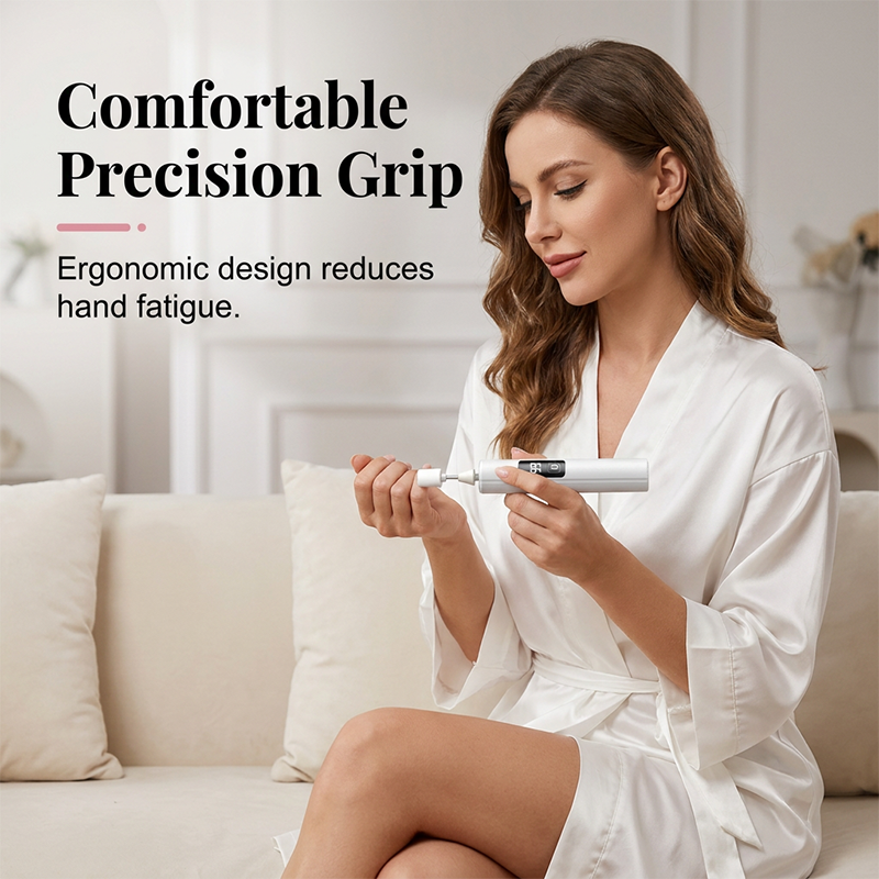 🥳2026 HOT SALE🥳💞50K+ SOLD!💅✨ 50% OFF! Professional Electric Nail Polisher – Smooths thick nails, 99-speed display. Multiple heads for shaping & buffing. Salon at home! 🌟💎-Navalonixcosh®