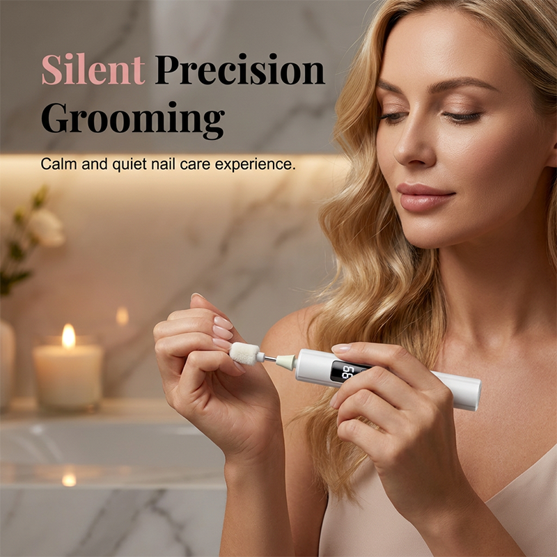 🥳2026 HOT SALE🥳💞50K+ SOLD!💅✨ 50% OFF! Professional Electric Nail Polisher – Smooths thick nails, 99-speed display. Multiple heads for shaping & buffing. Salon at home! 🌟💎-Navalonixcosh®