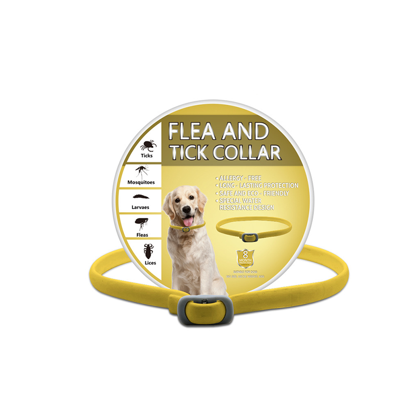 🥳2026 HOT SALE🥳💞50K+ SOLD!🌿🛡️ 50% OFF! Natural Essential Oil Pet Collar – 8‑month flea & tick protection. Plant‑based, no harsh chemicals. Safe for dogs & cats! 🐾✨-Navalonixcosh®