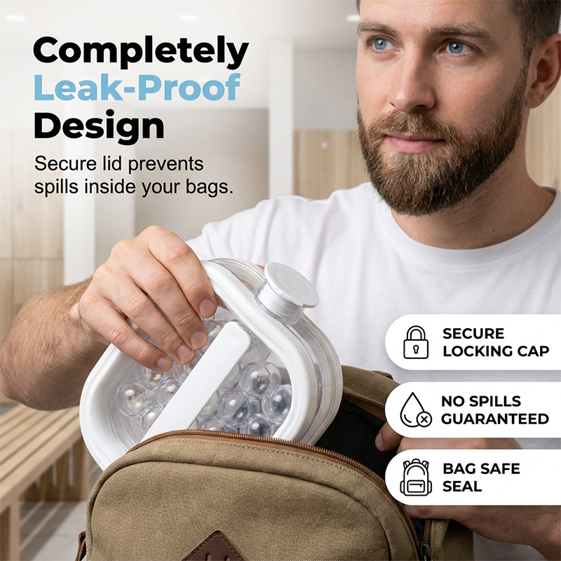 🌞Summer New Hot Selling 40% OFF🎁💦Portable Silicone Ice Ball Kettle for Camping, Beach & Pool Parties🧊---Devareon