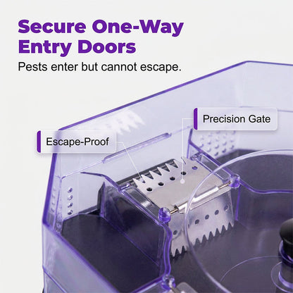 ⏳Time-Limited Special⏰ Reusable Roach Trap – Physical capture, no toxic sprays. One‑way doors, easy to check & clean. Safe for homes with kids & pets! 🏠✨-Navalonixcosh®