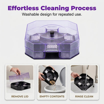 ⏳Time-Limited Special⏰ Reusable Roach Trap – Physical capture, no toxic sprays. One‑way doors, easy to check & clean. Safe for homes with kids & pets! 🏠✨-Navalonixcosh®