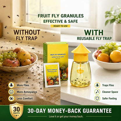 ✨ Say Goodbye to Annoying Flies | Indoor & Outdoor Hanging Fly Trap for Patios, Gardens, Garages & More – Navalonixcosh®