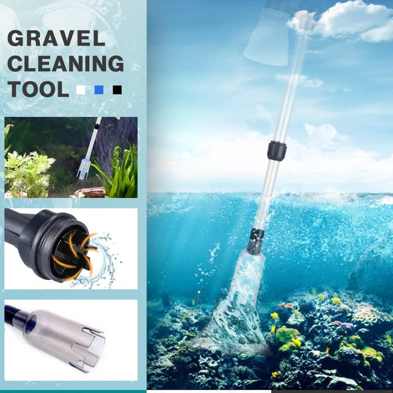 ⏳LAST DAY SALE ONLY￡10.99!🔥Electric Aquarium Gravel Cleaner✨