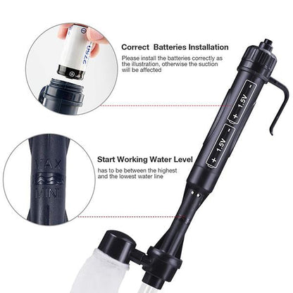 ⏳LAST DAY SALE ONLY￡10.99!🔥Electric Aquarium Gravel Cleaner✨