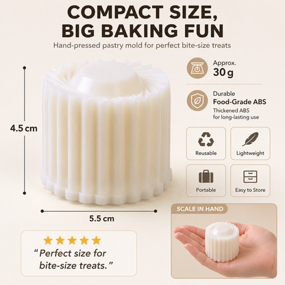 ✨ 2-in-1 Detachable Pastry Mold – Create Beautiful Homemade Treats in Seconds-Navalonixcosh®