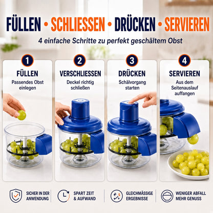 🥔 50% OFF NOW! ⚡ Electric Peeler – Sharp blades, quick peel & easy to rinse – Half price, full convenience – No more peeled fingers! 😎